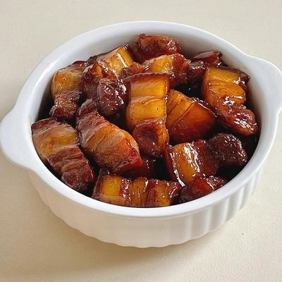 紅焼肉|多結晶氷砂糖で作る豚バラ肉の甘辛煮:工程11