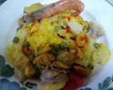 炊飯器パエーリャ作り方7写真