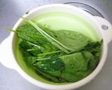 ほうれん草のおひたし作り方1写真