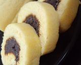 一六タルト風☆小倉カステラロールケーキ作り方12写真