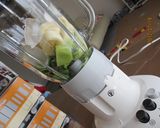 材料3つ!グリーンスムージー作り方2写真