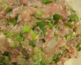 いつものハンバーグ変身！ネギたっぷりめ♪作り方3写真
