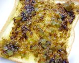 じゃが×海苔の佃煮×ピクルスのトースト作り方3写真