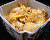 簡単！鶏皮のしょうがたっぷり甘辛煮　作り方3写真