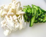 しめじとキュウリの漬け物作り方1写真