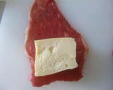 焼肉のたれで煮物★冷凍豆腐の牛巻き作り方3写真