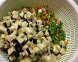 ピリ辛！野菜たっぷりオリエンタル丼作り方1写真