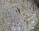 100円の餃子で豆乳担々麺風餃子スープだ作り方4写真