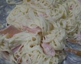 そうめんと温泉卵で冷製冷やしカルボナーラ作り方4写真