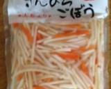 簡単☆牛肉きんぴら すき焼き風作り方4写真