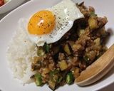 ピリ辛！野菜たっぷりオリエンタル丼作り方8写真