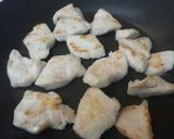 夏野菜とむね肉の柚子こしょうポン酢炒め♪作り方4写真