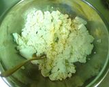 沖縄野菜☆ニガナの白和え風サラダ作り方3写真