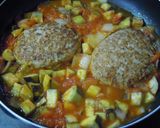 野菜たっぷり煮込みハンバーグ作り方5写真