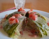 野菜たっぷりキャベツと挽肉のミルフィーユ作り方9写真