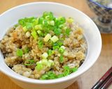 醤油麹で舞茸のガーリックバター焼きめし作り方3写真