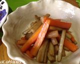 ご飯がすすむ・ごぼうとこんにゃくの炒め煮作り方6写真