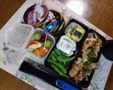 焼きそばソースで！簡単にも！野菜炒め弁当作り方43写真