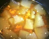 冷やしても熱々でも◎冬瓜と挽肉の卵あん煮作り方5写真