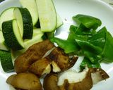 ちくわと野菜の焼肉のタレ炒め風　作り方2写真