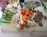 だし汁から作る美味しい炒り鶏（筑前煮）作り方6写真