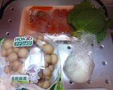 ☆明太子としめじのクリームパスタ☆作り方1写真