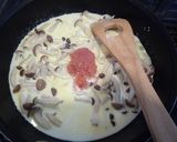 ☆明太子としめじのクリームパスタ☆作り方6写真
