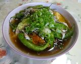 賀茂なすと万願寺とうがらしの揚げびたし作り方9写真