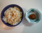 簡単✿おばあちゃんの♪梅の醤油おにぎり✿作り方1写真