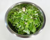 ●ベーコンとセロリのチーズ風味かき揚げ●作り方6写真