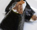 焼肉と半熟卵おにぎり作り方6写真