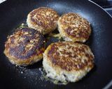ごぼう入りハンバーグ作り方4写真