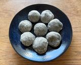 白玉粉と米粉で作る♪もちもちよもぎ餅作り方7写真