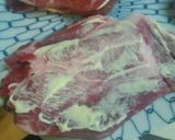 カツレツ風!薄切り肉のチーズ挟みパン粉焼作り方1写真