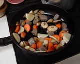 だし汁から作る美味しい炒り鶏（筑前煮）作り方11写真