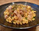 豚バラで美味☆カレー炒飯（ドライカレー）作り方7写真