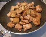 揚げない【とり胸肉と厚揚げの甘辛煮】作り方6写真
