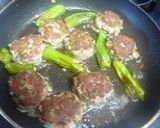 大葉入りつくね作り方4写真