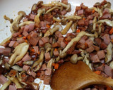 焼豚を使って☆簡単！炊飯器で中華おこわ♪作り方4写真