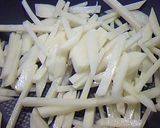 焼き肉のたれdeじゃがいもと豚肉の炒め物作り方1写真