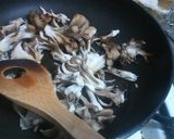 肉なしで焼き肉チャーハン～まいたけで❤作り方2写真