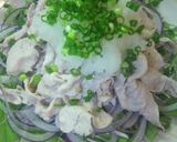 簡単！豚しゃぶ香味ソースみぞれのせ♡作り方8写真