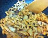 蓮根と蒟蒻のきんぴら作り方7写真