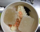 【離乳食9ヶ月〜】鮭 わかめ うどん作り方1写真