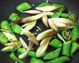 ＊ししとうとみょうがの炒め物＊作り方2写真