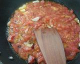 簡単♪いかのガーリックトマトパスタ作り方3写真