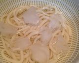 明太とろろのサラダうどん作り方1写真