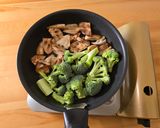 レンコンと炙りチキンの和風ホットサラダ作り方4写真