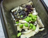 エリンギの塩昆布・ラー油胡麻和え-②作り方3写真
