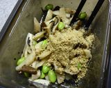 エリンギの塩昆布・ラー油胡麻和え-②作り方4写真